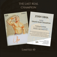 Load the picture into the gallery viewer, B) John Cena X GSG Autograph Limited Edition