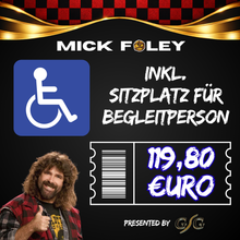 Load the picture into the gallery viewer, B) Mick Foley Live Event