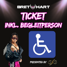 Load the picture into the gallery viewer, Bret Hart Live Event
