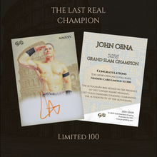 Lade das Bild in den Galerie-Viewer, B) John Cena X GSG Autograph Limited Edition
